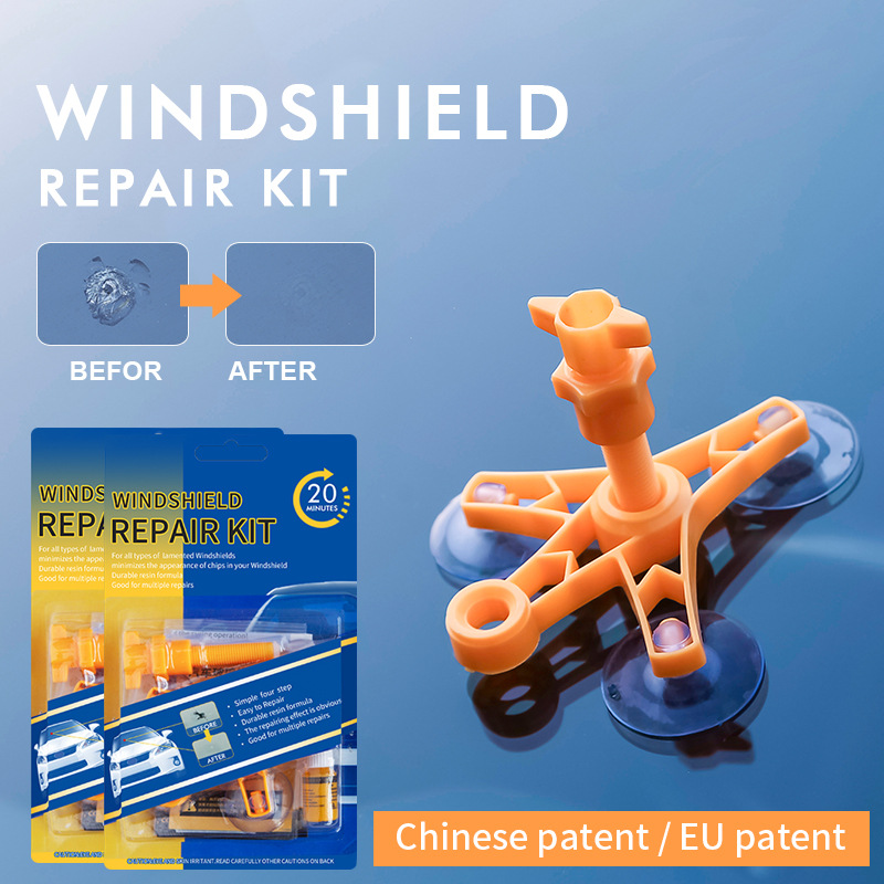 Glass Door Hinge - Car Windshield Repair Kit Tools Auto