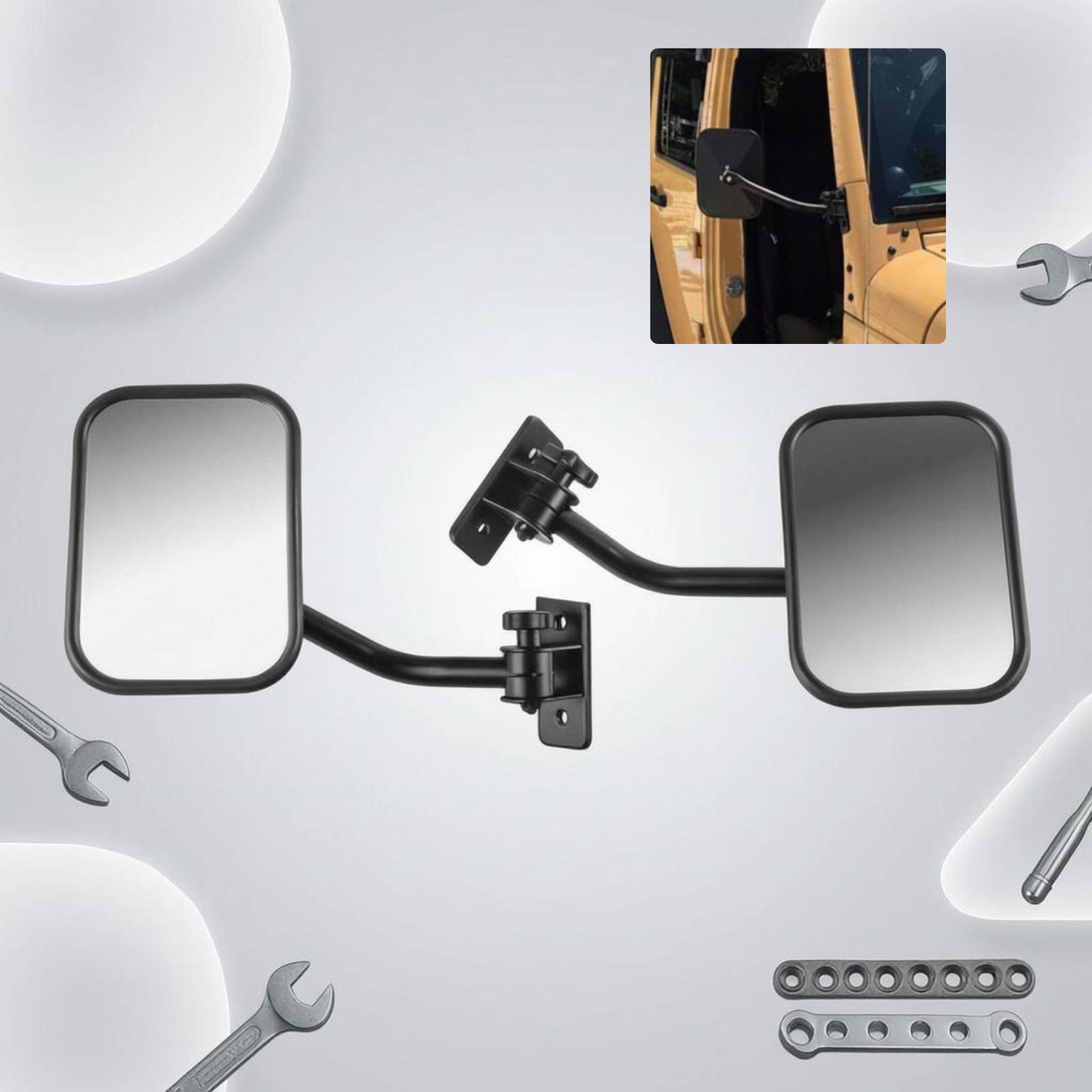 Specchietto Off Road Door Hing - огляд і ціна Glass Door Hinge
