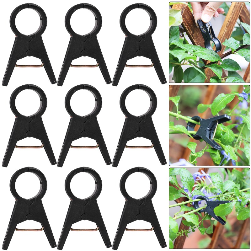 Newly 100/10pcs Plant Support  - огляд і ціна Vine Climbing Plastic