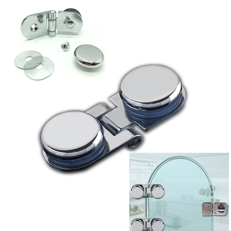 Zinc alloy glass fix clamps 6- - огляд і ціна Glass Door Hinge
