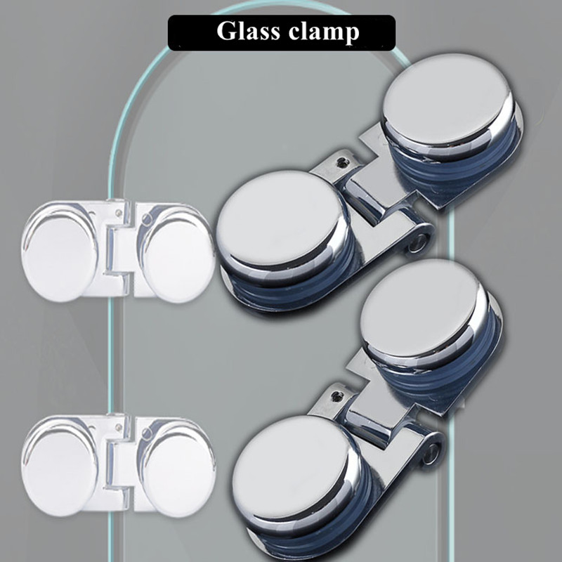 Zinc alloy glass fix clamps 6- - огляд і ціна Glass Door Hinge