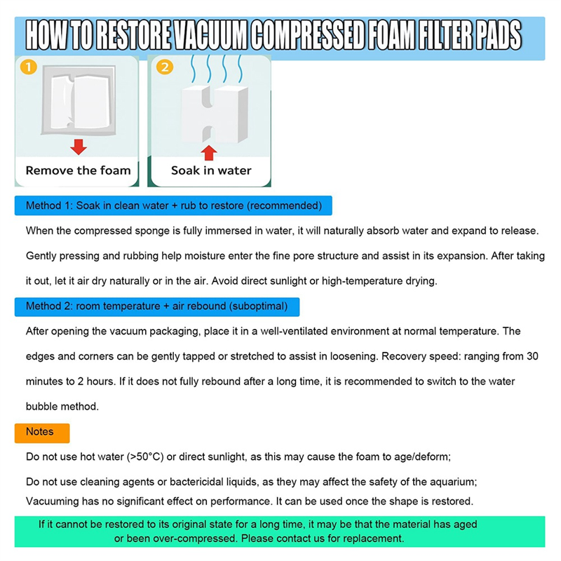 【GIFT】Replacement Foaming Filt - огляд і ціна Aquael Filter Fzn