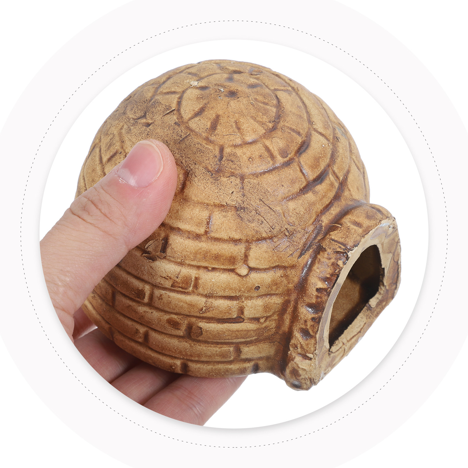 Durable Ceramic Pleco Caves Aq - огляд і ціна Hide Cave Ceramic