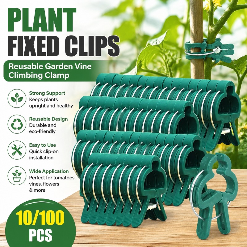 Plant Fixed Clips Reusable Gar - огляд і ціна Vine Climbing Plastic