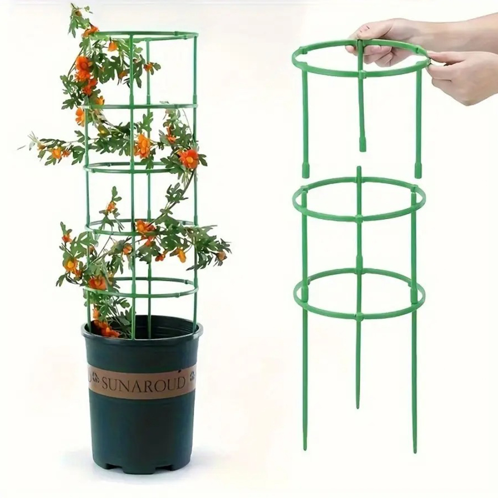 Half Round Plastic Plant Suppo - огляд і ціна Vine Climbing Plastic
