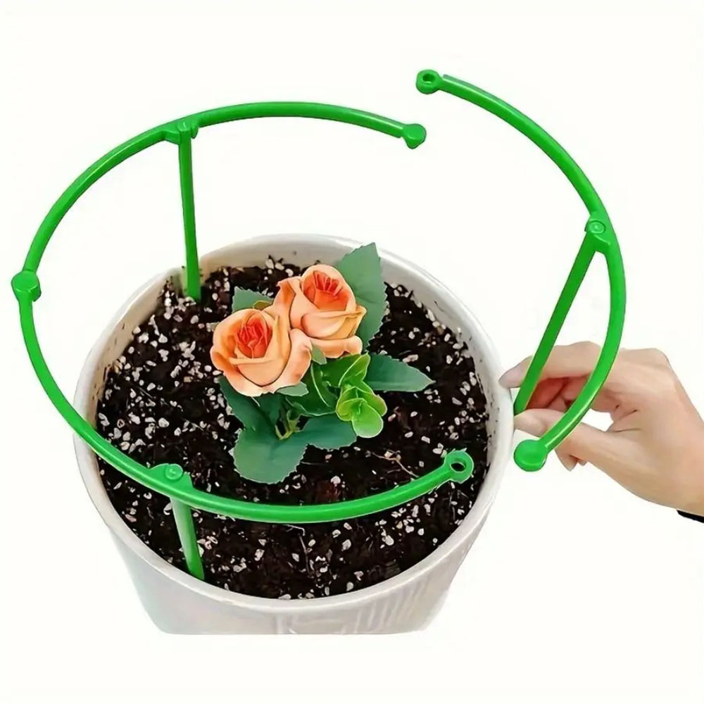 Half Round Plastic Plant Suppo - огляд і ціна Vine Climbing Plastic