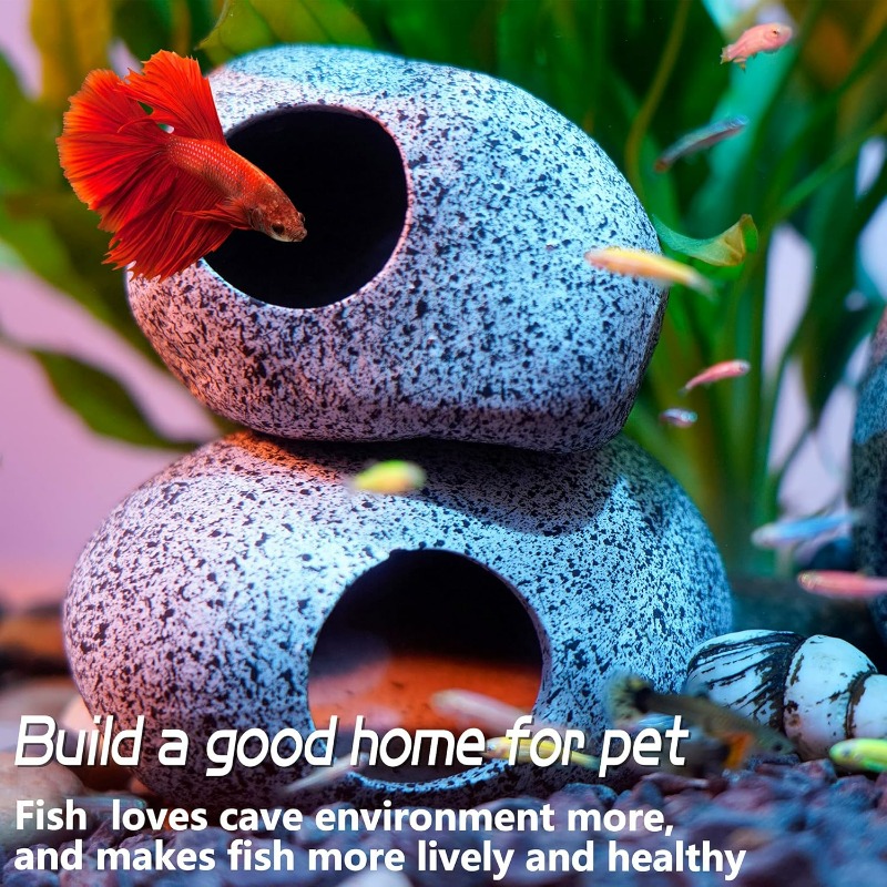 Aquarium Decorations Cave Fish - огляд і ціна Hide Cave Ceramic