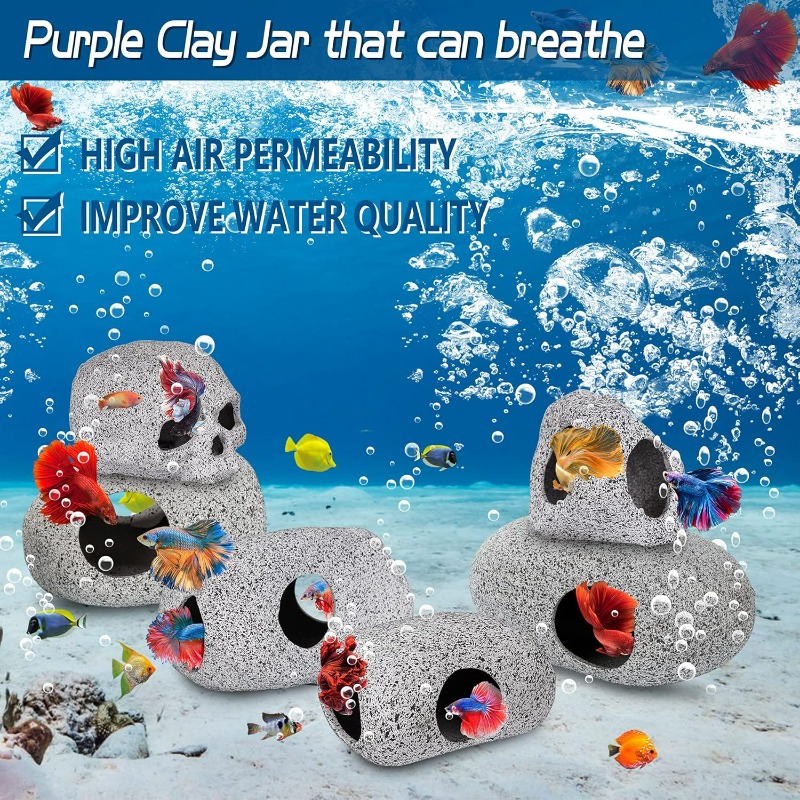 Aquarium Decorations Cave Fish - огляд і ціна Hide Cave Ceramic
