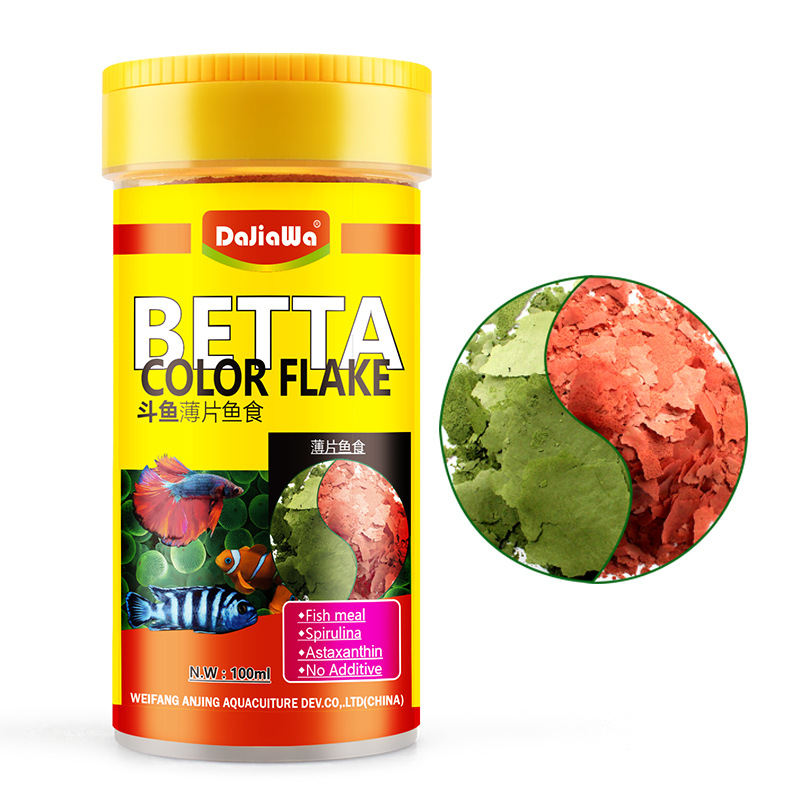 DaJiaWa Spirulina Flake Fish F - огляд і ціна Tetra Food Betta Flakes