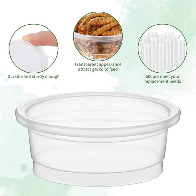 Crested Gecko Food And Water F - огляд і ціна Water Dish Reptile