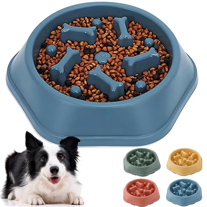 1Pc Slow Feeder Dog Bowl Anti- - огляд і ціна Royal Canin Food Medium